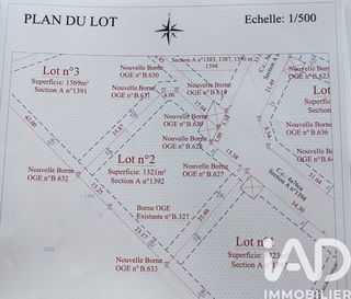  Terrain � vendre 1321 m�