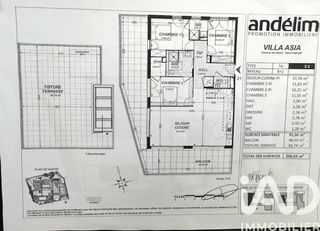  Appartement � vendre 4 pi�ces 91 m�