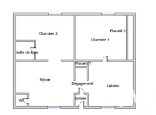  Appartement � vendre 3 pi�ces 80 m�