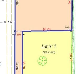  Terrain � vendre 1219 m�