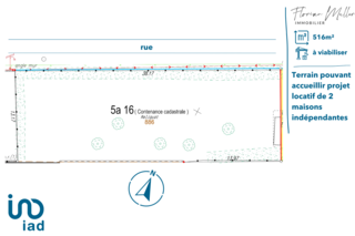  Terrain � vendre 516 m�