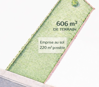  Terrain � vendre 606 m�