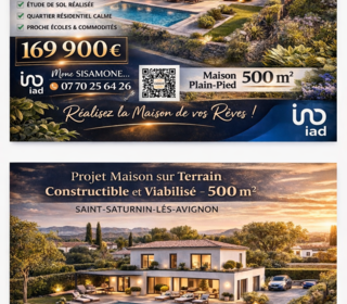  Terrain � vendre 500 m�