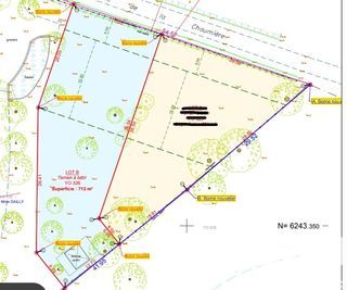  Terrain � vendre 713 m�