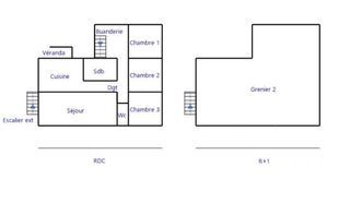  Maison � vendre 5 pi�ces 86 m�