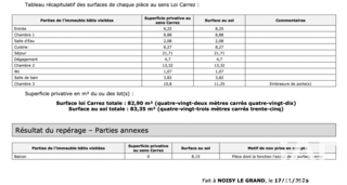  Appartement � vendre 4 pi�ces 83 m�