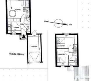  Maison � vendre 3 pi�ces 63 m�