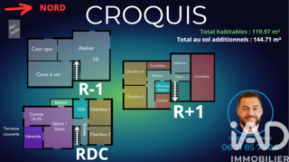  Maison � vendre 5 pi�ces 120 m�