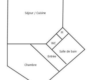  Appartement � vendre 2 pi�ces 33 m�