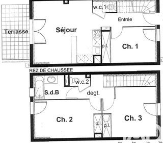  Maison � vendre 4 pi�ces 71 m�