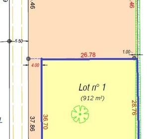 Terrain � vendre 903 m�