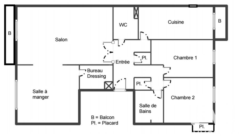 � vendre  Appartement Paris 20