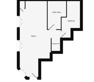  Appartement � vendre 1 pi�ce 33 m�