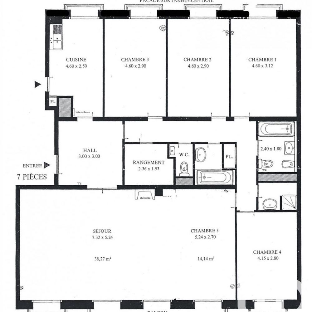 � vendre  Appartement Versailles (78000)