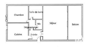  Appartement � louer 2 pi�ces 50 m�