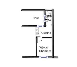  Appartement � vendre 1 pi�ce 25 m�
