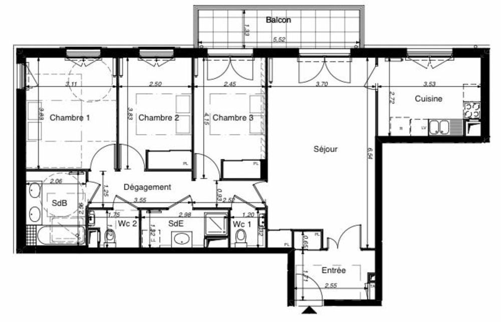 � vendre  Appartement Rueil-Malmaison (92500)