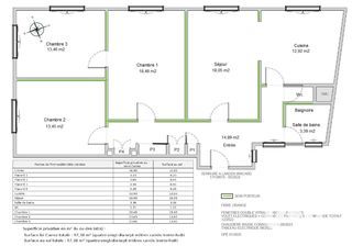  Appartement � vendre 5 pi�ces 97 m�