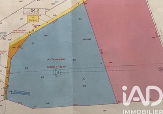  Terrain � vendre 782 m�