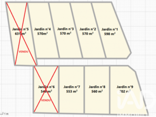  Terrain � vendre 553 m�