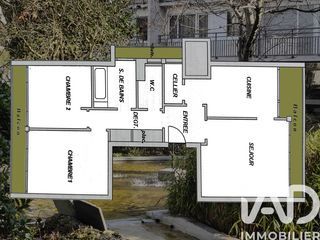  Appartement � vendre 3 pi�ces 65 m�