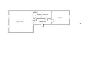  Appartement � vendre 2 pi�ces 60 m�