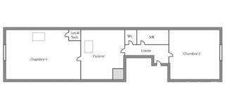  Appartement � vendre 3 pi�ces 55 m�