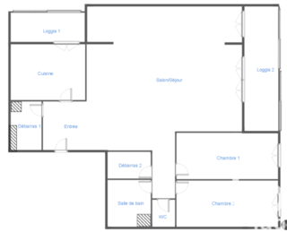  Appartement � vendre 3 pi�ces 79 m�