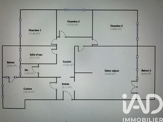  Appartement � vendre 4 pi�ces 114 m�