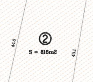  Terrain � vendre 816 m�