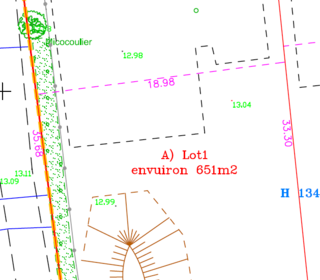  Terrain � vendre 650 m�