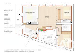  Appartement � vendre 3 pi�ces 104 m�