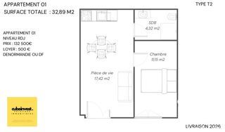  Appartement � vendre 2 pi�ces 33 m�