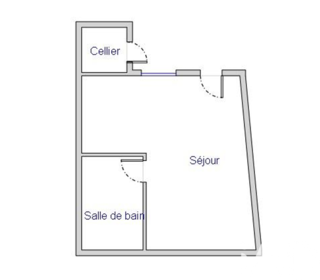  Appartement � vendre 1 pi�ce 28 m�