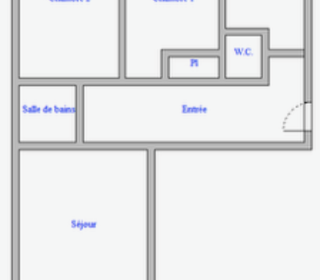  Appartement � vendre 3 pi�ces 58 m�