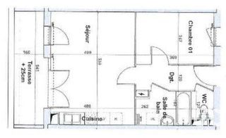  Appartement � vendre 2 pi�ces 40 m�