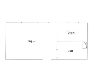  Appartement � vendre 1 pi�ce 22 m�