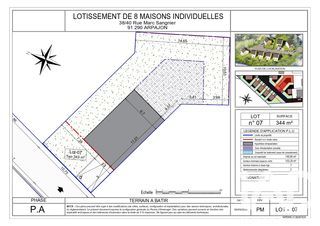  Terrain � vendre 343 m�