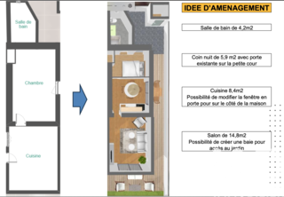  Maison � vendre 2 pi�ces 35 m�