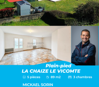  Maison � vendre 5 pi�ces 90 m�