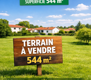  Terrain � vendre 544 m�