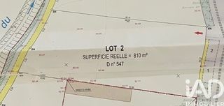 Terrain � vendre 810 m�