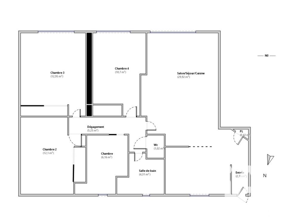 � vendre  Appartement Paris 20