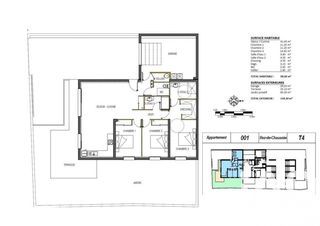  Appartement � vendre 4 pi�ces 99 m�