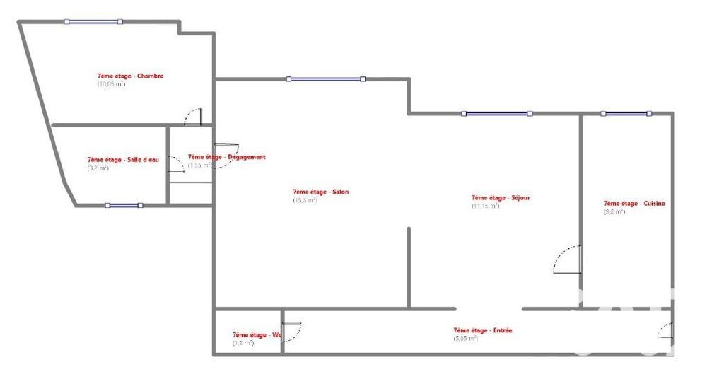 � vendre  Appartement Paris 15