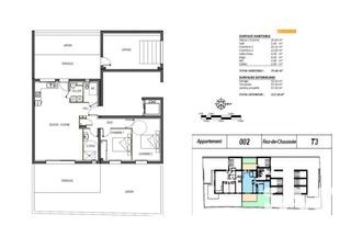  Appartement � vendre 3 pi�ces 76 m�