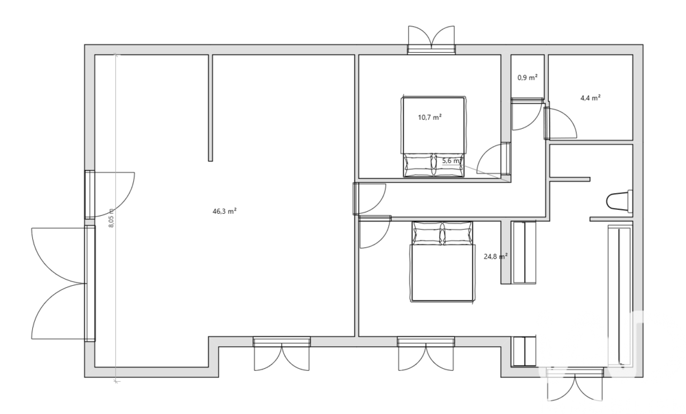 � vendre  Appartement Sanary-sur-Mer (83110)