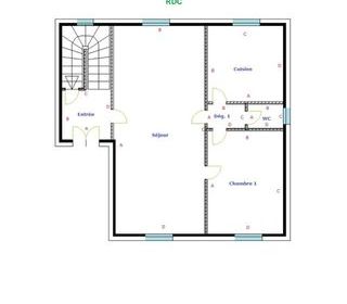  Maison � vendre 7 pi�ces 102 m�