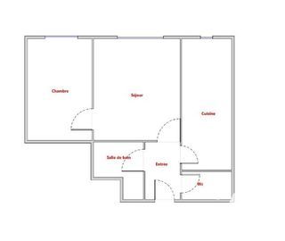  Appartement � vendre 2 pi�ces 47 m�