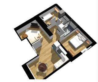  Appartement � vendre 3 pi�ces 52 m�